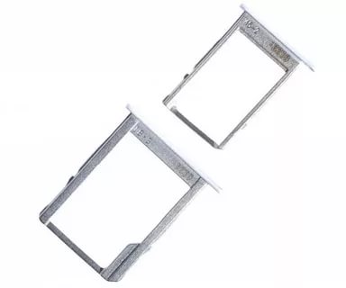 фото Контейнер SIM для+MicroSD Samsung A300F/A500F/A700FD (комплект 2 шт.) Серебро магазина Альфатехник являющийся официальным дистрибьютором в России 