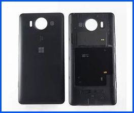 фото Задняя крышка для телефона Microsoft 950 Dual Черный магазина Альфатехник являющийся официальным дистрибьютором в России 